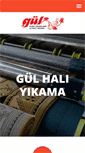 Mobile Screenshot of gul-haliyikama.com